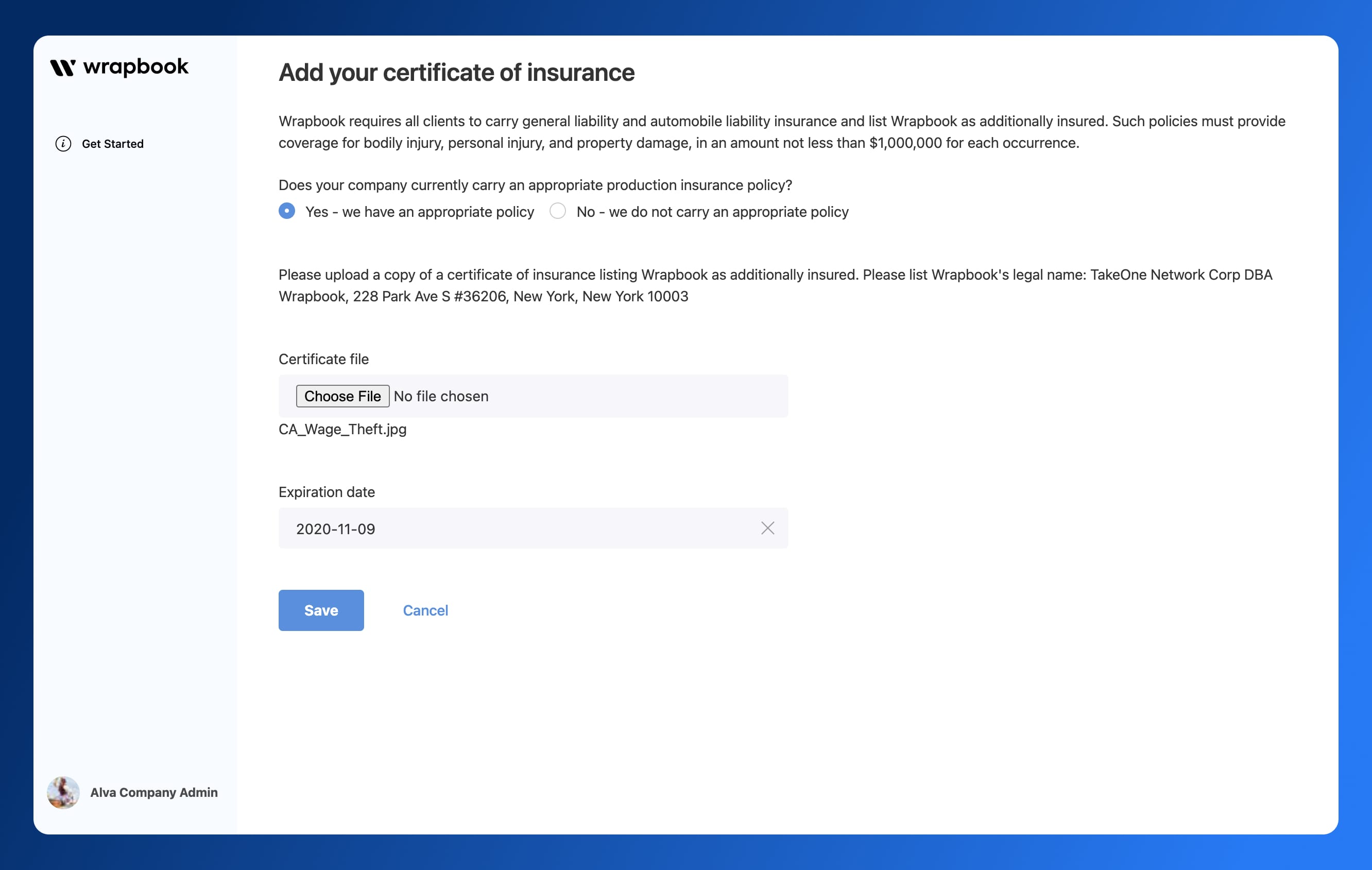 The Essential Guide to Film Production Insurance Wrapbook